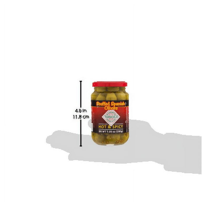 TABASCO, OLIVE STFD SPNSH PIMENTO In Jar, 7.05oz, (Pack of 6