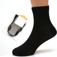 thumbnail image 2 of 12 pares de calcetines para niños pequeños de algodón peinado, transpirables, absorbentes, calcetines de malla fina para verano, 2 of 5