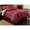 Fashion Bed Group Paramount Regal 7-Piece Comforter and Pillow Bed Ensemble Deluxe Pack-Size:King