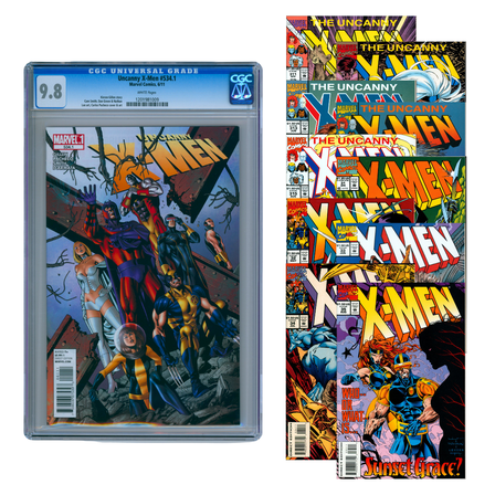 1 CGC 9.8 X-Men and 10 X-Men Comics