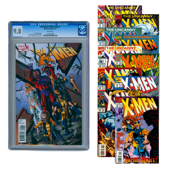 1 CGC 9.8 X-Men and 10 X-Men Comics