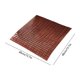thumbnail image 3 of Cojín de asiento tejido de bambú natural – Almohadilla transpirable y fresca para sofá, silla de comedor, oficina, asiento de coche – Alfombrilla antideslizante con diseño de rejilla para faci, 3 of 6