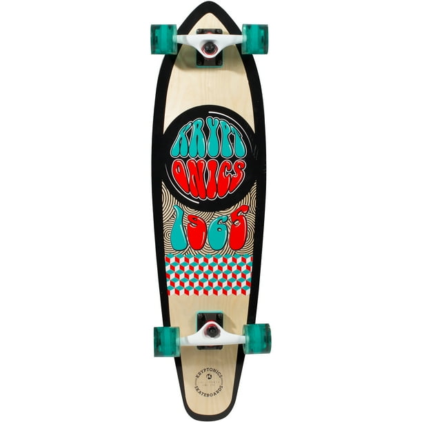 Kryptonics Swallowtial Longboard Complete Skateboard