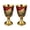 Golden red, variant on 7829 2Pieces Premium Zincs Alloys Stemmed Drinking Wine Cups For Home And Bar Use