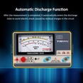 thumbnail image 3 of Megger Aislamiente Resistencia Medidor Digital Ohmímetro Tester de Aislamiente Hommévolo MegáMetro 0-2000 Milliohm 1000V Alto PrecisioN Instrumento de Medicióe de Aislamiente, 3 of 7