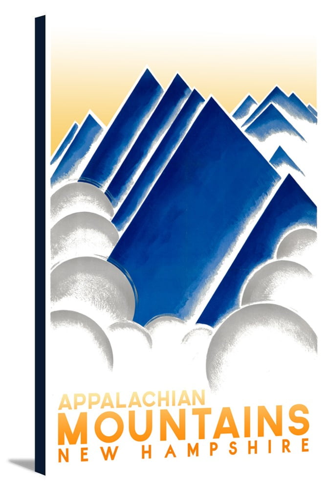 Appalachian Mountains, New Hampshire Geometric Mountains Lantern