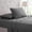 3 Line - Grey, variant on 4 Piece Bamboo 1800 Thread Count Sheet Set, Luxury Embroidered Bedding with 16 Inch Deep Pocket, Soft Breathable Sheets, Wrinkle Shrink and Fade Resistant