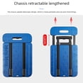thumbnail image 5 of Chariot Pliant Rétractable à 6 Roues en Alliage d'Aluminium : Chariot à Bagages Portable et Multifonction pour Magasinage, Rangement et Voyage - Rouge avec Roues de Réservoir de 2,5 Pouces, Conception Universelle Légère pour Tous les Âges, 5 of 5