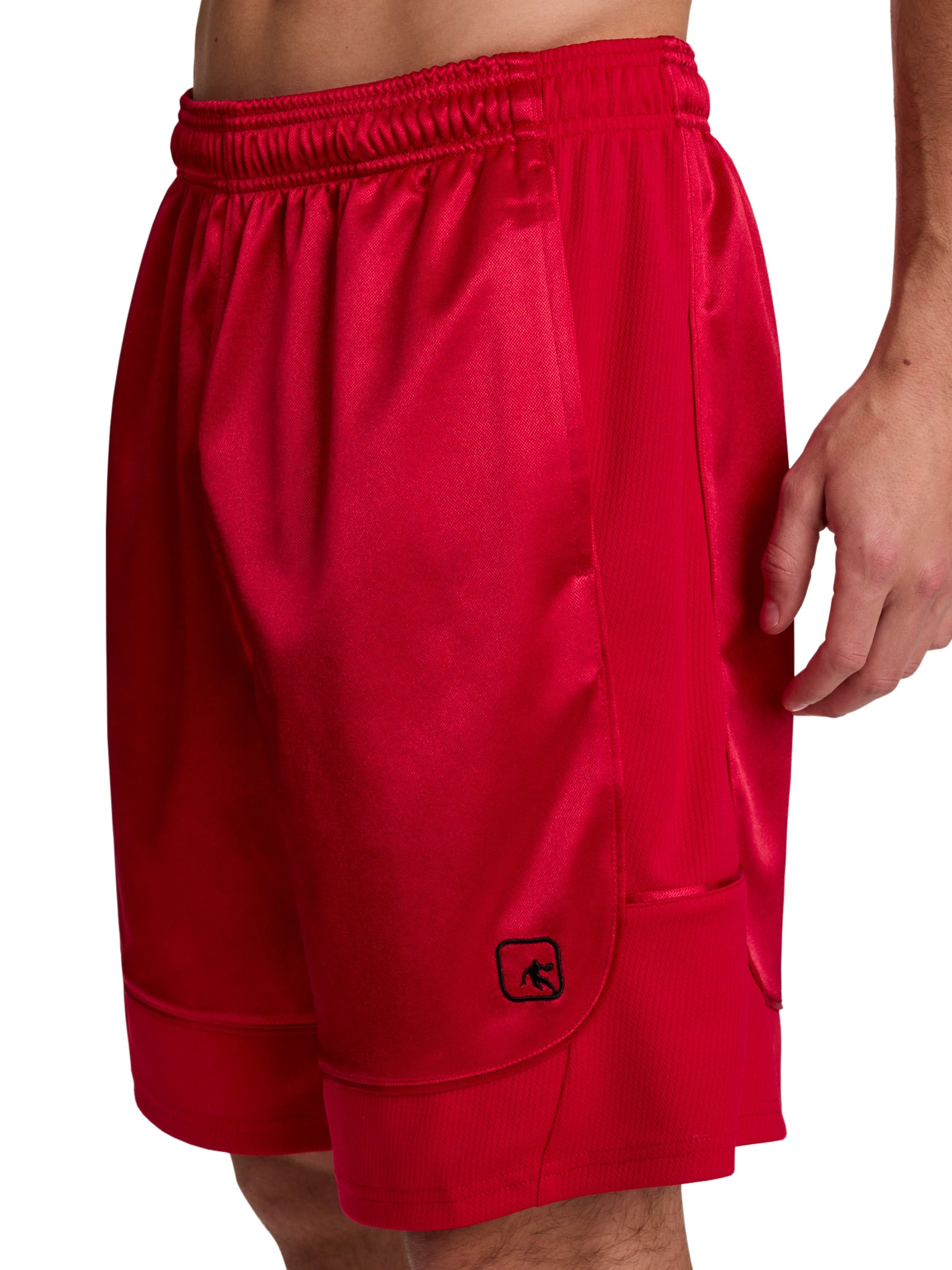 AND1 Men's and Big Men's All Court Short, 9" inseam, up to Size 5XL