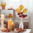 thumbnail image 6 of Moocorvic Thanksgiving Decorations Fall Maple Leaves Artificial Pumpkin Flowers Bouquet for Home Vase Table Centerpieces Harvest Floral Arrangement Festival Decor, 6 of 7