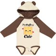 thumbnail image 3 of Inktastic Waffle Pun Im Waffle-y Cute Girls Long Sleeve Baby Bodysuit, 3 of 5