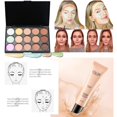 thumbnail image 3 of HALEYS Brocha de maquillaje Kabuki + GWP Skin Tint Mini VEGANO+Cerdas veganas de madera sostenible SIN CRUELDAD para acabado con aerógrafo Para cremas Líquidos Polvo Sin rayas Mezcla perfecta Mejora l, 3 of 5
