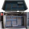 thumbnail image 1 of Center Console Tray Organizer Compatible with 2014-2018 C Sierra Accessories, (2015-2020) Yukon/Chevy Tahoe Silverado Suburban, Armrest Storage Box Vehicles Replaces 22817343 (Blue), 1 of 7