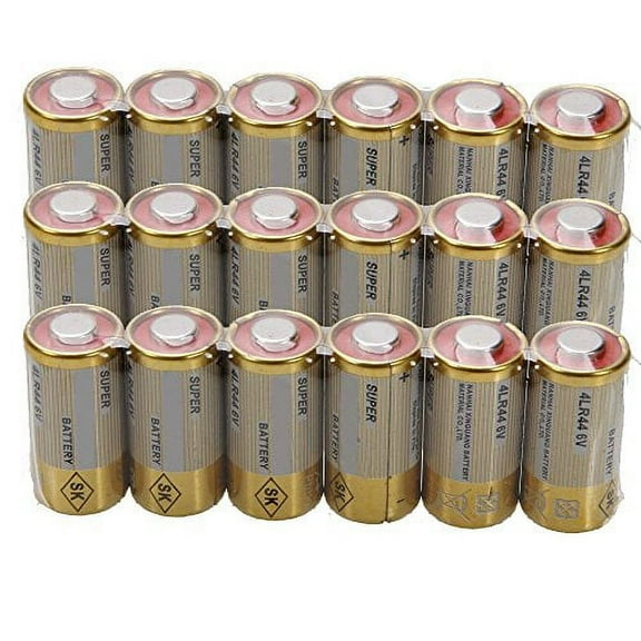 Z ZTDM 18 Pcs 6V 4LR44 476A PX28A 28A A544 Alkaline Battery for Dog Training Shock Collar Cameras and so on