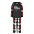 thumbnail image 3 of SUYIDA Matching Family Outfits Reindeer Graphic Plaid Tee Shirts Pants Sets Long Sleeve, 3 of 4
