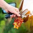 thumbnail image 2 of 2026 Year of the Horse Keychain Pendant, Chinese New Year Zodiac Lucky Charm, Soft Rubber Mascot Key Ring, Red/Yellow Gift Accessory, 2 of 9