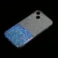 thumbnail image 4 of Designed for iPhone 15 Bling Glitter Case Glow in The Dark Funny Moving Liquid Shiny Sparkle Flowing Quicksands Waterfall Noctilucent Fluorescent for Women Girls Case,Purple, 4 of 6