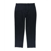 Marc New York Mens Textured Dress Pants Slacks, Blue, 35W x 32L