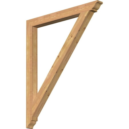 

Ekena Millwork 3 1/2 W x 40 D x 48 H Traditional Traditional Smooth Bracket Western Red Cedar