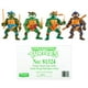 thumbnail image 5 of Tortugas Ninja: Tortugas clásicas de 4 pulgadas, paquete de 4 figuras de Playmates Toys, 5 of 5