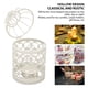 thumbnail image 3 of Linterna Candelita De Metal, Ambiente Cálido, Decorativa, Elegante, Pequeña Jaula Para Pájaros, Candelabro, Diseño Abovedado Para Boda, Mesa De Comedor, 3 of 7