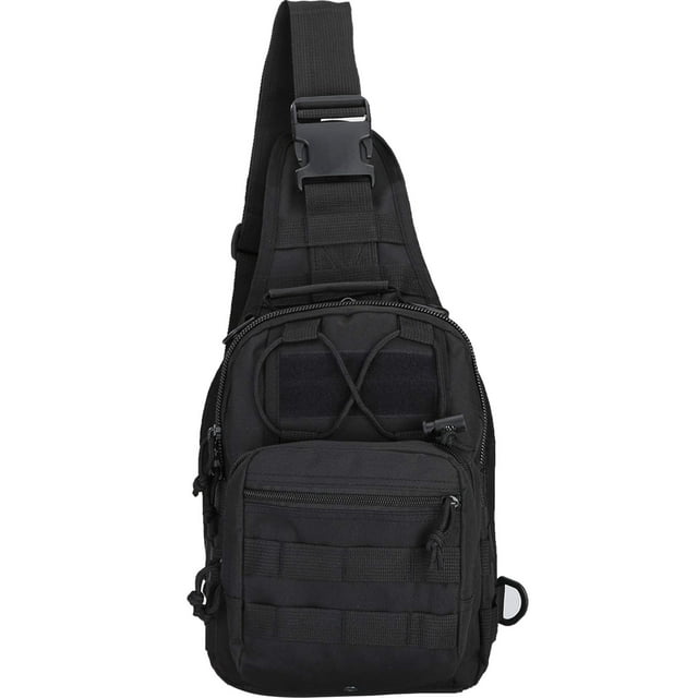 Bolso de hombro Mochila de pecho Mochila de un solo hombro Mochila deportiva militar Mochila de senderismo Mochila de día para hombres y mujeres