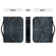 thumbnail image 4 of HELLHERO Dark Speckled Texture Bible Covers with Zipper Handle Church Bible Bag for Christian Prayer, PU Leather Bible Carrying Case for Christian Study, 4 of 12
