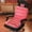 Pink, variant on TOOPTY Rocking Chair Cushion, Indoor Glider Rocker Chairs Replacement Cushions Set, Water Resistant for Outdoor Porch Garden & Living Room Tatami, 17.71x33.46x1.96Inch