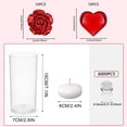 thumbnail image 4 of Vikakiooze Home Decor , 6053Pcs Valentine's Day Vase Filler Wedding Decor Heart Pearl Water Gel Bead Floating Candles Centerpiece For Wedding Decor, 4 of 9