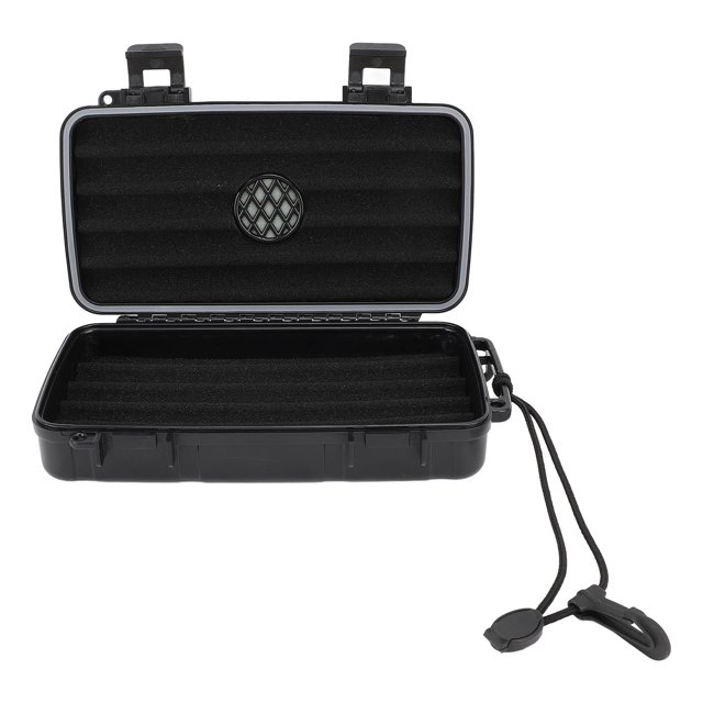 Humidor De Puros, Estuche De Transporte De Puros ABS, Sellado Interno Para Navegación