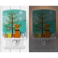 thumbnail image 2 of Caroline's Treasures BB4166CNL Merry Christmas Tree Airedale Ceramic Night Light, 6x4x3", multicolor, 2 of 2