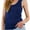 Navy, variant on ToBeInStyle Women's Burnout Tank Top