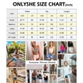 thumbnail image 3 of ONLYSHE Shorts with Pockets High Waisted Denim Shorts Blue for Women XXL, 3 of 6