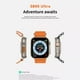 thumbnail image 4 of Reloj Inteligente Smartwatch Fralugio S800 Ultra 1.85´ Naranja Sport, 4 of 4