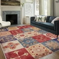 thumbnail image 6 of 1PC Tiled Pattern Area Rug Local Rug, Lightweight Washable Easy-to-Clean Carpet Mat Festival Gift, Suitable for Living Room, Bedroom, Dining Room, Office, Balcony, Room Accessones, 6 of 10