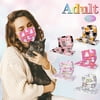 YZHM Adult Disposable Face Masks Cat Print Masks For Protection Face Mask Disposable Earloop Mask