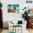 thumbnail image 6 of 500 pieces puzzle - Pirate Island Treasure Parrot Coconut Tree, 6 of 9