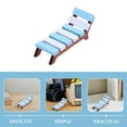 thumbnail image 3 of AURARMLET 1Pcs Miniature Bench Natural Wood For Fairy Garden Decor Christmas, 3 of 8