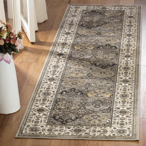 Safavieh Atlas Tiphanie Oriental Runner Rug, Silver/Ivory, 2'2" x 8'