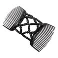 thumbnail image 4 of 2 peines para el pelo con perlas, pinzas elásticas mágicas para el pelo, peines elásticos, pinzas dobles, pasador para el pelo para mujer, 4 of 5