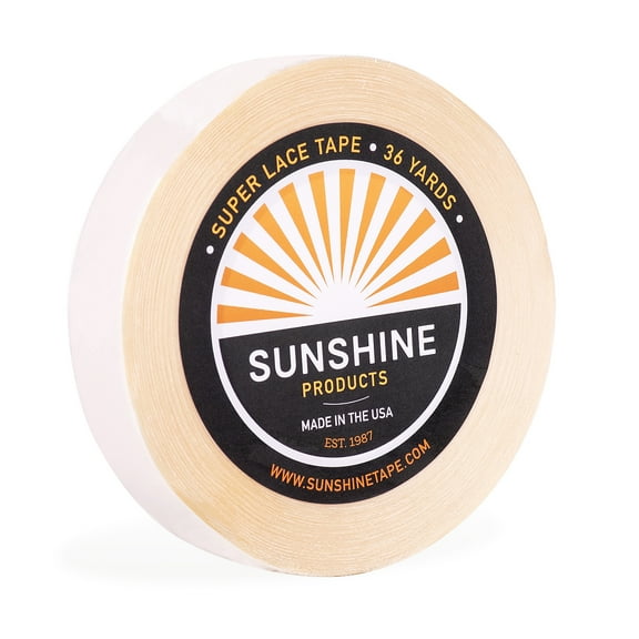 Super Lace Ultra Hold Wig Adhesive Tape Roll 1" x 36 YDS, Hair Toupee Tape