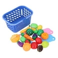 thumbnail image 1 of Child Food Playset, Interesting Educational Kids Kitchen Toy Simulation  For Toddler 23 Piece Set A2301, 1 of 8
