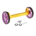 thumbnail image 2 of Bicicleta Plegable Easy Rueda de Extensión Modificación de Estacionamiento Transporte Refit Component Parte con Ruedas para Morado dorado Soledad Ruedas fáciles de bicicleta, 2 of 10