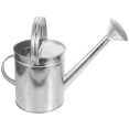 thumbnail image 3 of Large Metal Watering Can Pot Shaped Watering Can Gardening Tool Watering Plants Silver 46.00X35.00X20.00cm Large Capacity 1Pcs, 3 of 4