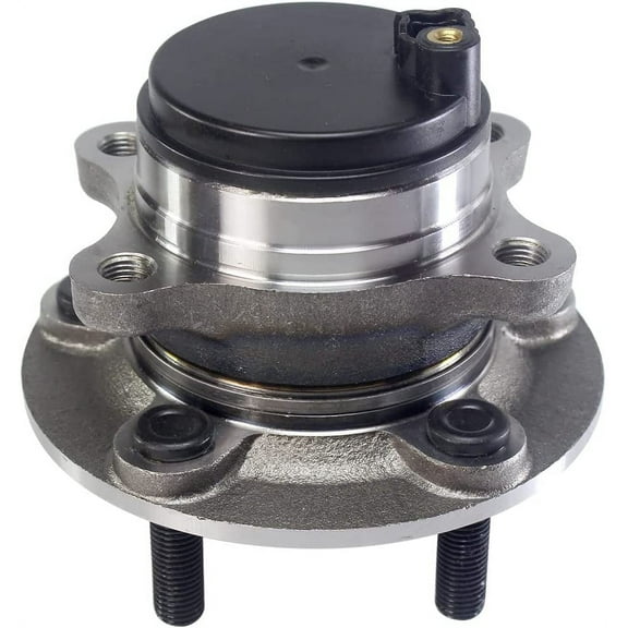 Afa Motors 512497 Rear Wheel Bearing Hub Assembly with 5 Lugs Fits 2014-2019 Ford Fusion, 2014-2016 Lincoln MKZ Low-Runout Wheel Bearing w/ABS Cap, 2WD FWD