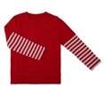 thumbnail image 7 of Fozruso Boys Striped Long Sleeve T-Shirts Casual Round Neck Pullover Tee Shirt Tops Fall Outfits, 7 of 7