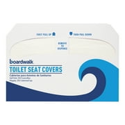Boardwalk Premium Half-Fold Toilet Seat Covers, 250 count, (Pack of 20) -BWKK5000 by BOARDWALK