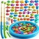 thumbnail image 1 of Imán TEMI para juegos de pesca para niños de 4 a 8 años con piscina y peces, 1 of 9