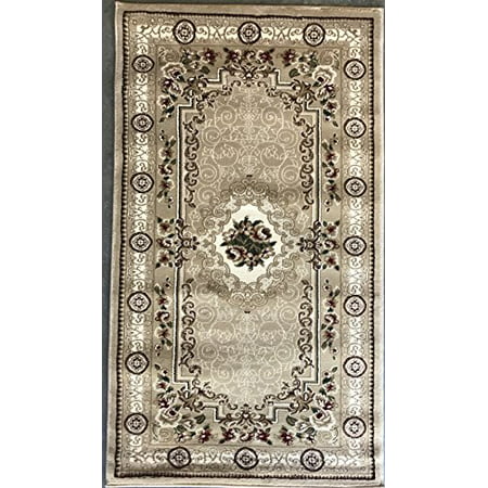 Area Rug Beige Burdy Green Ivory, How Long For An Area Rug To Lay Flat