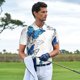 thumbnail image 3 of Fotbe Blue Flying Butterflies Camiseta Polo de Golf para Hombre con Estampado – Camisa Deportiva Transpirable con Cuello Abotonado-Small, 3 of 6